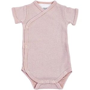 Lodger Romper Ciumbelle Size 62 dětské body s krátkými rukávy Tan 1 ks