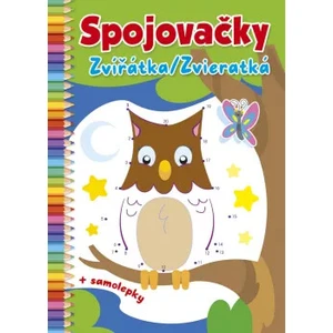 Spojovačky Zvířátka/Zvieratká -- + samolepky