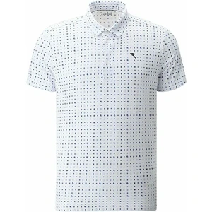 Chervo Mens Anyone Polo Polka Dot White 50