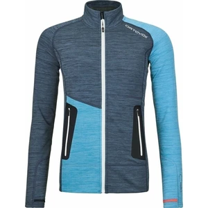 Ortovox Fleece Light Jacket W Deep Ocean Blend L Sudadera con capucha para exteriores