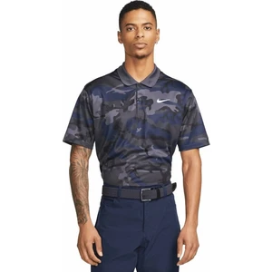 Nike Dri-Fit Victory+ Mens Camo Golf Polo Gridiron/Gridiron/White S