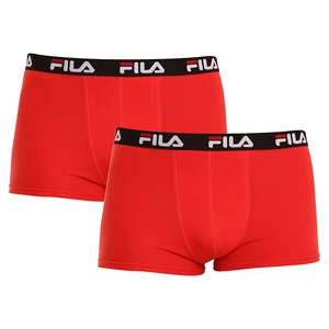 2PACK pánské boxerky Fila červené