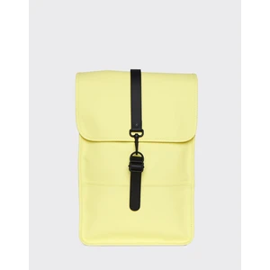 Ruksak Rains 12800 Backpack Mini žltá farba, veľký, jednofarebný