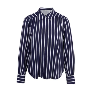 Orsay White-Blue Ladies Striped Blouse - Women