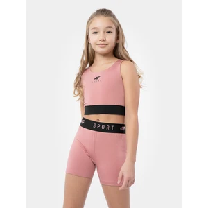 Dívčí sportovní rychleschnoucí crop top