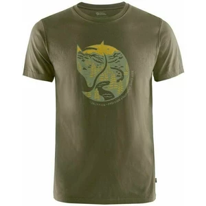 Fjällräven Arctic Fox Dark Olive L Camiseta