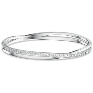 Swarovski Trblietavý pevný náramok TWIST 5572725 L - 6,2 cm