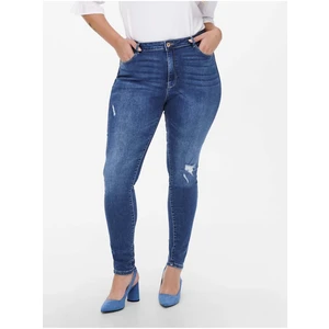 Blue Skinny Fit Jeans ONLY CARMAKOMA Laola - Women