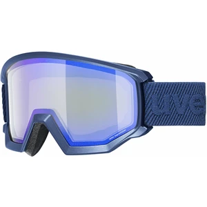 UVEX Athletic FM Navy Mat/Mirror Blue Okulary narciarskie