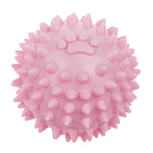 Reedog Ball Chew & Play, gumový míček, 6 cm - Růžová