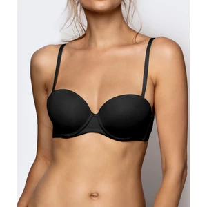 Women's bra Balconette ATLANTIC Basic - black