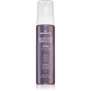 Medavita Keratin Miracle Frizz Over Hair Mousse stylingová pena na vlasy 200 ml