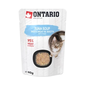 Polévka Ontario Kitten Soup Tuna, Rice & Vegetable 40g