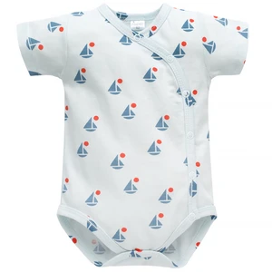 Pinokio Kids's Sailor Bodysuit Buttoned Shortsleeve