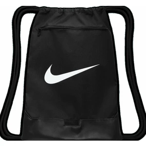 Nike Brasilia 9.5 Drawstring Bag Black/Black/White 18 L Gymsack