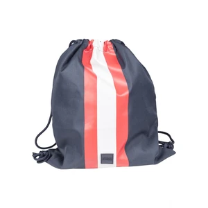 Striped gymnastics bag nautical/fiery red/white