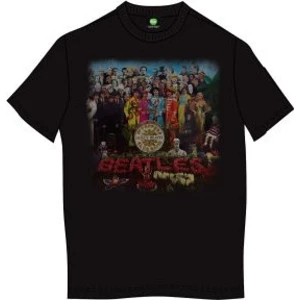 The Beatles Tricou Sgt Pepper Grafic-Negru 2XL