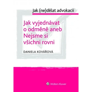 Jak vyjednávat o odměně aneb Nejsme si všichni rovni - Daniela Kovářová