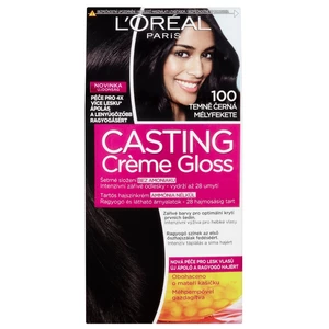 Přeliv bez amoniaku Loréal Casting Créme Gloss - 100 temně černá - L’Oréal Paris + DÁREK ZDARMA