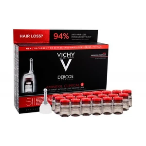Vichy Dercos Men Aminexil Clinical 5 kuracja przeciw wypadaniu włosów 21x6 ml
