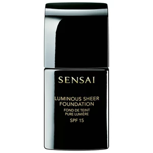 Sensai Luminous Sheer tekutý rozjasňujúci make-up SPF 15 odtieň LS102 Ivory Beige 30 ml