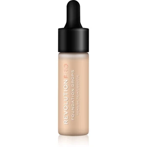 Revolution PRO Foundation Drops tekutý make-up s pipetou odtieň F6,5 18 ml