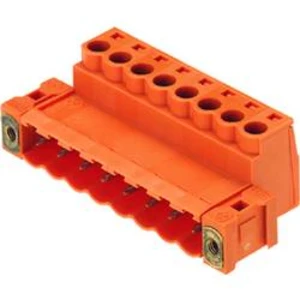 Zástrčkový konektor na kábel Weidmüller SLS 5.08/12/180 SN OR BX 1627190000, 60.96 mm, pólů 12, rozteč 5.08 mm, 30 ks