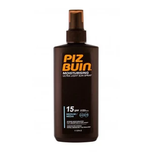 Piz Buin Moisturising ľahký sprej na opaľovanie SPF 15 200 ml