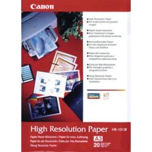 Fotografický papier Canon High Resolution Paper HR-101 1033A006, A3, 20 listov, matný