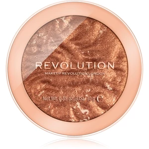 Makeup Revolution Reloaded rozjasňovač odtieň TimeTo Shine 10 g