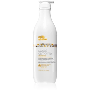 Milk Shake Sweet Camomile šampón s harmančekom pre blond vlasy bez parabénov 1000 ml