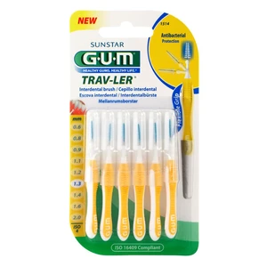 G.U.M Trav-Ler mezizubní kartáčky 6 ks 1,3 mm 6 ks