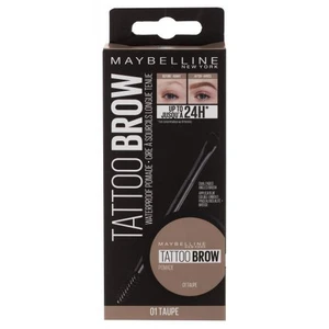 Maybelline Tattoo Brow gelová pomáda na obočí odstín 01 Taupe