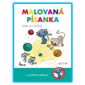 Malovaná písanka - učíme se s koťaty