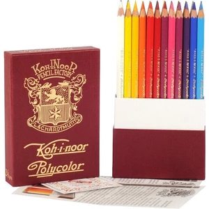 KOH-I-NOOR Polycolor Artist's Coloured Pencils Retro 24 Retro