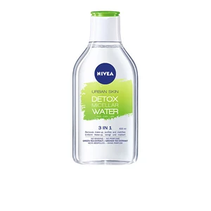 Nivea Urban Skin Detox micelární voda 3v1 s výtažkem zeleného čaje 400 ml