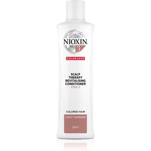 Nioxin System 3 Color Safe Scalp Therapy Revitalising Conditioner hydratačný a vyživujúci kondicionér pre jednoduché rozčesávanie vlasov 300 ml