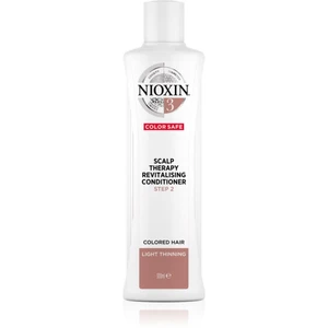 Nioxin System 3 Color Safe Scalp Therapy Revitalising Conditioner hydratační a vyživující kondicionér pro snadné rozčesání vlasů 300 ml