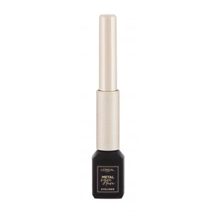 L´Oréal Paris Metal Signature 3 ml očná linka pre ženy 01 Black Signature vodeodolná; tekuté linky