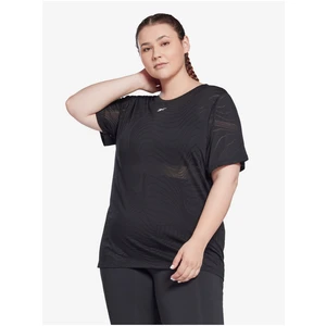 Reebok Burnout Black Women's Sports T-Shirt - Women