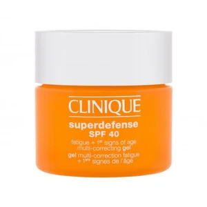 Clinique Superdefense Multi-Correcting SPF40 50 ml pleťový gél na veľmi suchú pleť; na unavenú pleť; na pigmentové škvrny; proti vráskam