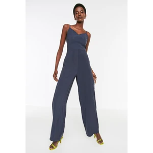 Trendyol Navy Blue Strap Jumpsuit