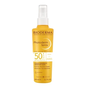 Bioderma Photoderm Sprej SPF 50+ ochranné opaľovacie mlieko v spreji SPF 50+ 200 ml