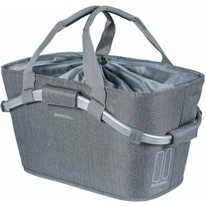 Basil 2Day Carry All Basket MIK Grey Melee Rear