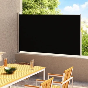 Zatahovací boční markýza 200x300 cm Dekorhome Černá,Zatahovací boční markýza 200x300 cm Dekorhome Černá