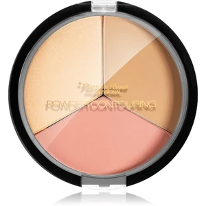 Pierre René Powder Contouring konturovací a rozjasňující paleta 23 g