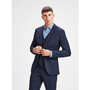 Dark blue suit jacket with addition to the Jack & Jones Laris wool