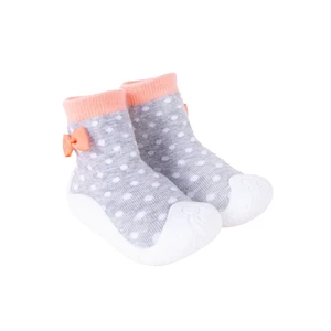 Yoclub Kids's Baby Girls' Anti-skid Socks With Rubber Sole OBO-0135G-AA0B