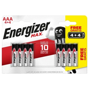 Energizer MAX - AAA/4+4 AAA Pile