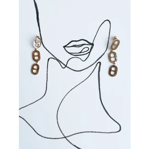 NORONHA Earrings Gold Dstreet